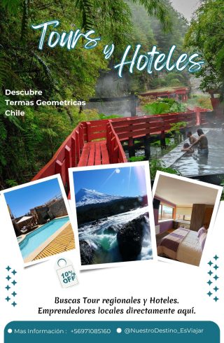 Blue and White Modern Travel Flyer